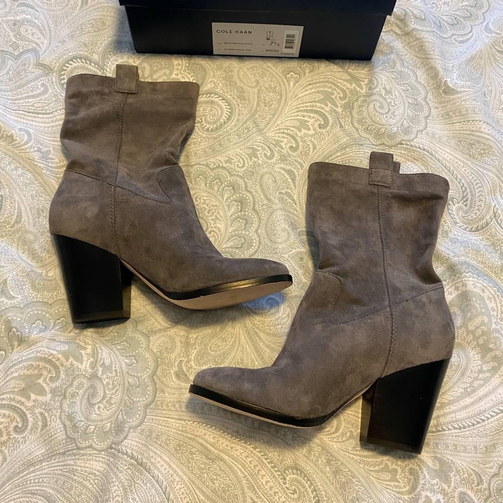 Cole Haan Nightngale booties.